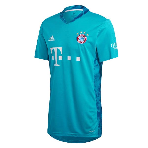 Thailand Trikot Bayern München Torwart 2020-21 Blau Fussballtrikots Günstig